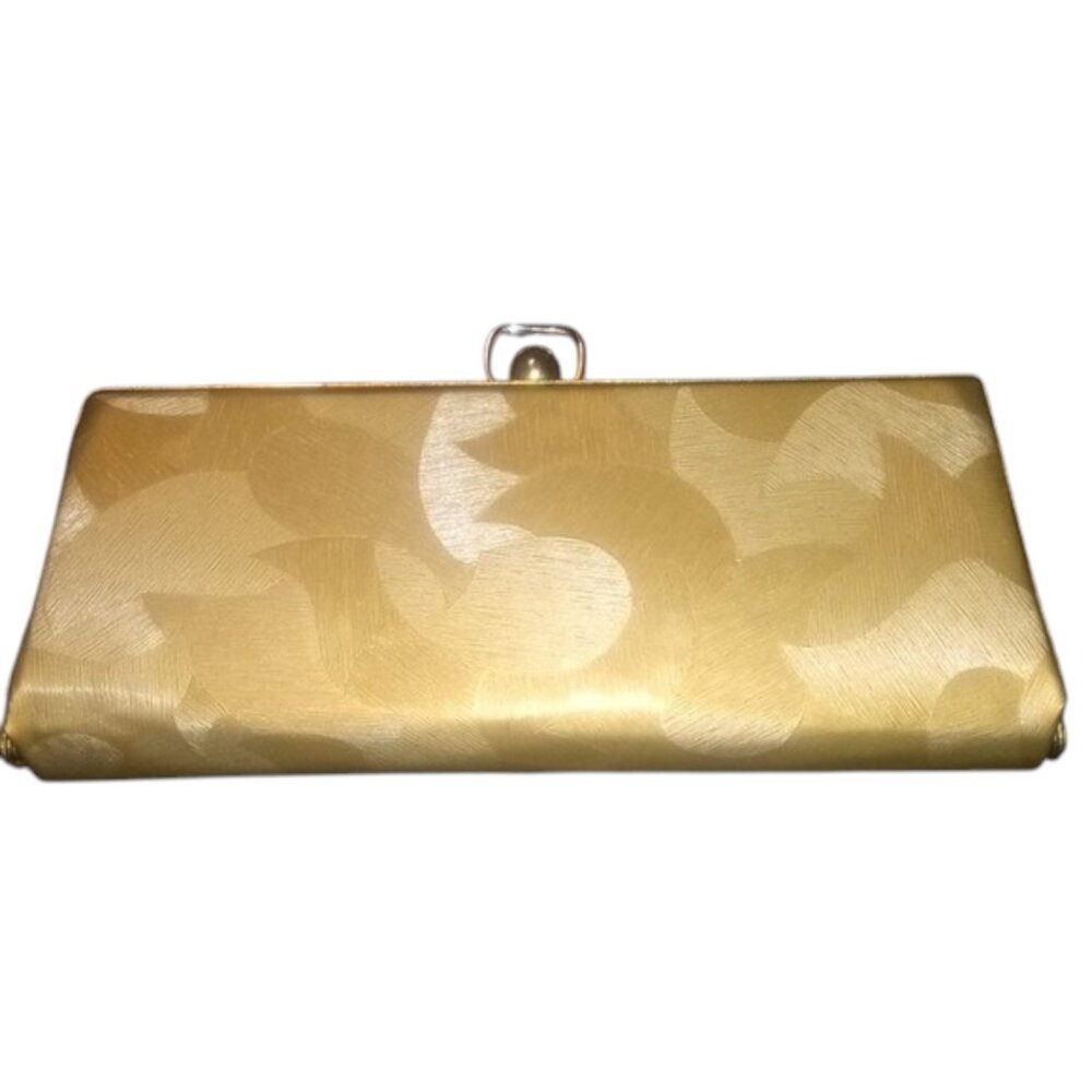 Elegant Gold Mini Clutch
